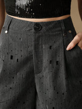 Anewsta Women's Pleated Pocket Loose Casual Versatile Shorts